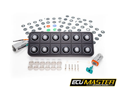 ECU MASTER - TECLADO CAN - 12 POSICIONES 