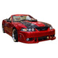KBD - Ford Mustang 1999-2004 Spy 2 Style 4 Piece Polyurethane Full Body Kit (37-2026)
