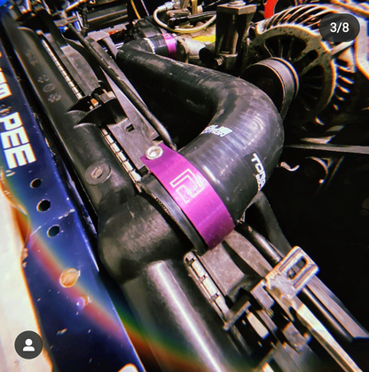 P2M - ABRAZADERAS ALUMINIO MORADO (P2-AHCPR)