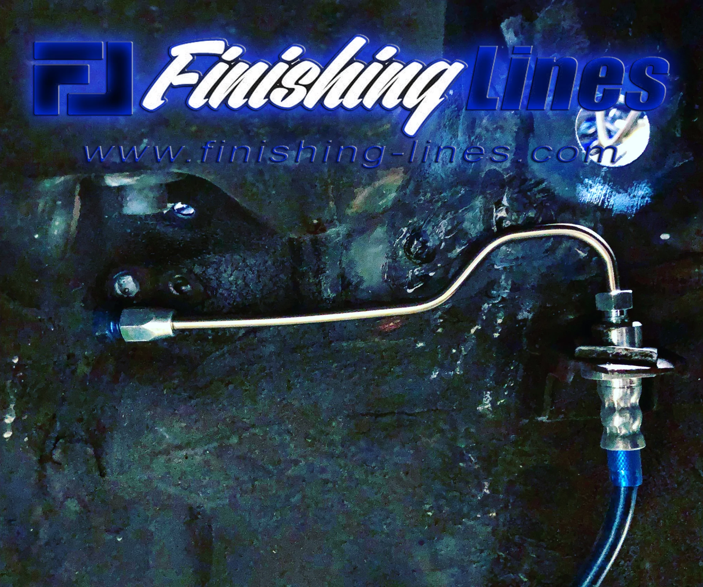 Finishing Lines - EG Full Tuck Brake Line Kit (stock master cylinder setup)