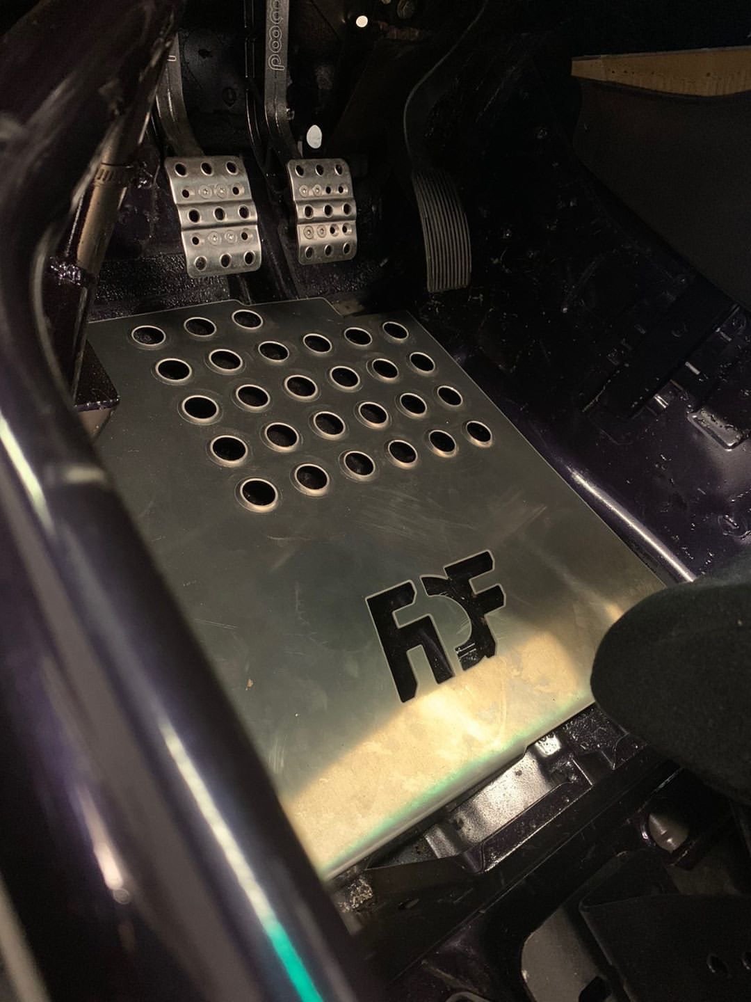 FDF - placas de calcanhar BMW E36 / E46