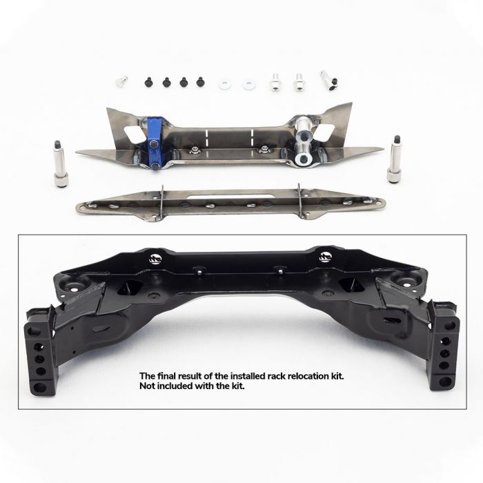 WiseFab - Kit de realocação de rack frontal Nissan 350Z (WF359)