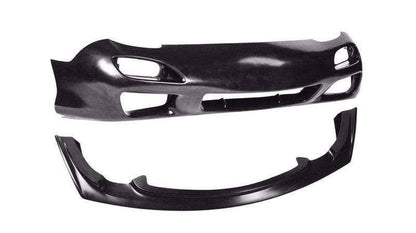 KBD - Mazda RX7 1993-1997 99 especificações de poliuretano 2 peças para-choque dianteiro e lábio dianteiro AutoX (37-6613)