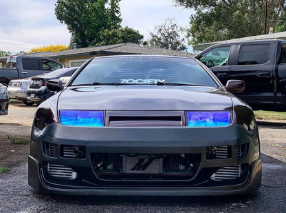 KBD - Nissan 300ZX 1990-1996 PMZ-K V2 Parachoques delantero de poliuretano de 1 pieza con labio (2+2 o 2+0) (37-6108)