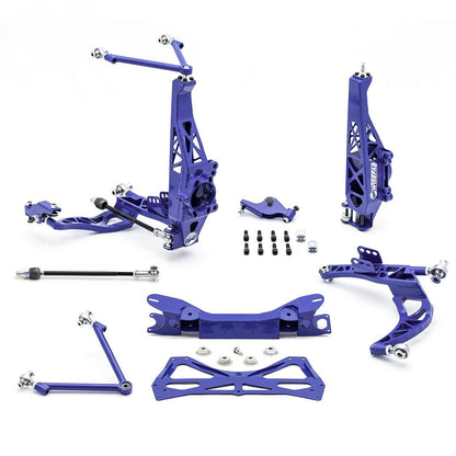 Wisefab-Nissan 370Z | Infiniti G37 Kit de bloqueo de ángulo de deriva delantero con reubicación de portaequipajes (WF370 INS)