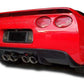 KBD - Chevrolet Corvette C5 1997-2004 Stealth Style 1 Piece Polyurethane Rear Diffuser (37-6048)