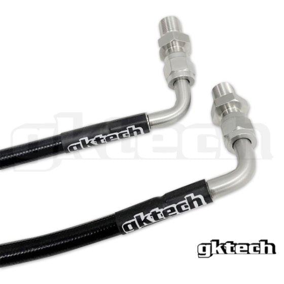 GKTech - 240SX/SILVIA DIREÇÃO HIDRÁULICA SUBSTITUIÇÕES DE LINHA DURA (PAR) (S134PS-)