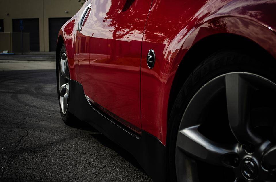 KBD - Nissan 350Z 2003-2008 357Mag Estilo Faldones laterales de poliuretano de 2 piezas (37-6084)