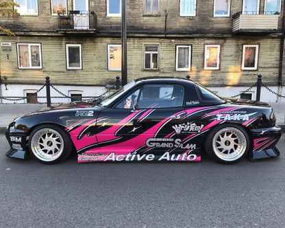 KBD - Kit Corpo Inteiro de Poliuretano Mazda Miata 1990-1997 Deuce Style 4 Peças (37-6624)