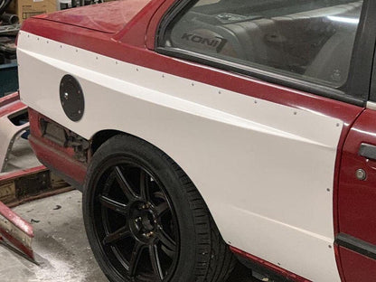 Big Duck Club - BMW E30 Coupe Rear Overfenders - M3 Style (+50mm)