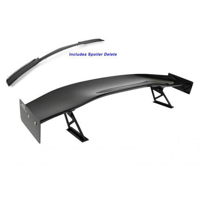APR Performance - Chevrolet Corvette C7 GTC-500 71" Adjustable Wing 2014-Up with Spoiler Delete (AS-107079)