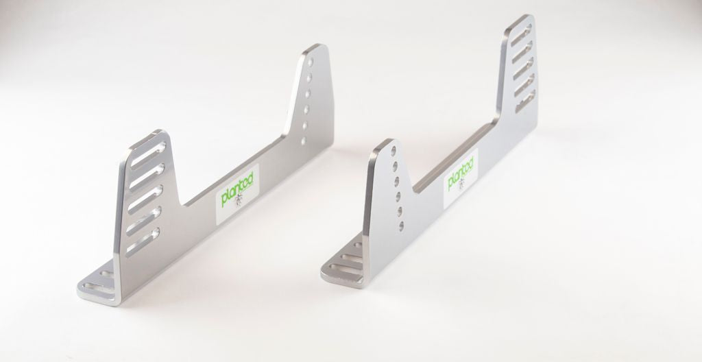 Soporte de asiento plantado - MONTAJE LATERAL UNIVERSAL DE 90 GRADOS DE ALUMINIO - GRIS