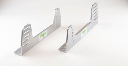 Soporte de asiento plantado - MONTAJE LATERAL UNIVERSAL DE 90 GRADOS DE ALUMINIO - GRIS