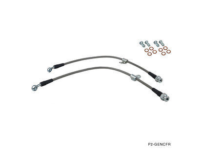 P2M - HYUNDAI 2010-11 GENESIS COUPE (RWD) LINHAS DE FREIO DIANTEIRO (P2-GENCFR)