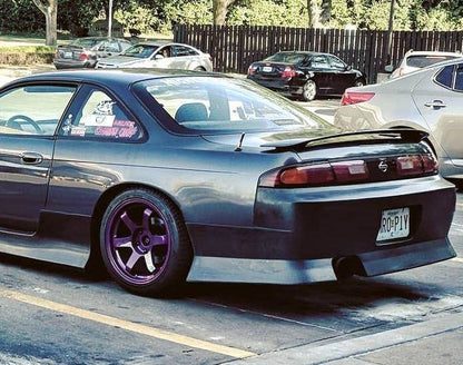 KBD - Nissan 240SX S14 ALL 1995-1998 DM3 Parachoques trasero de poliuretano de 1 pieza (37-6079)