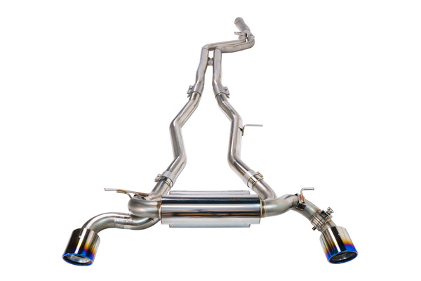 APEXi - N1 Evolution-X Exhaust, Toyota Supra (A90) 20+, Non-Resonated with Titanium Tip (164-KT16P)
