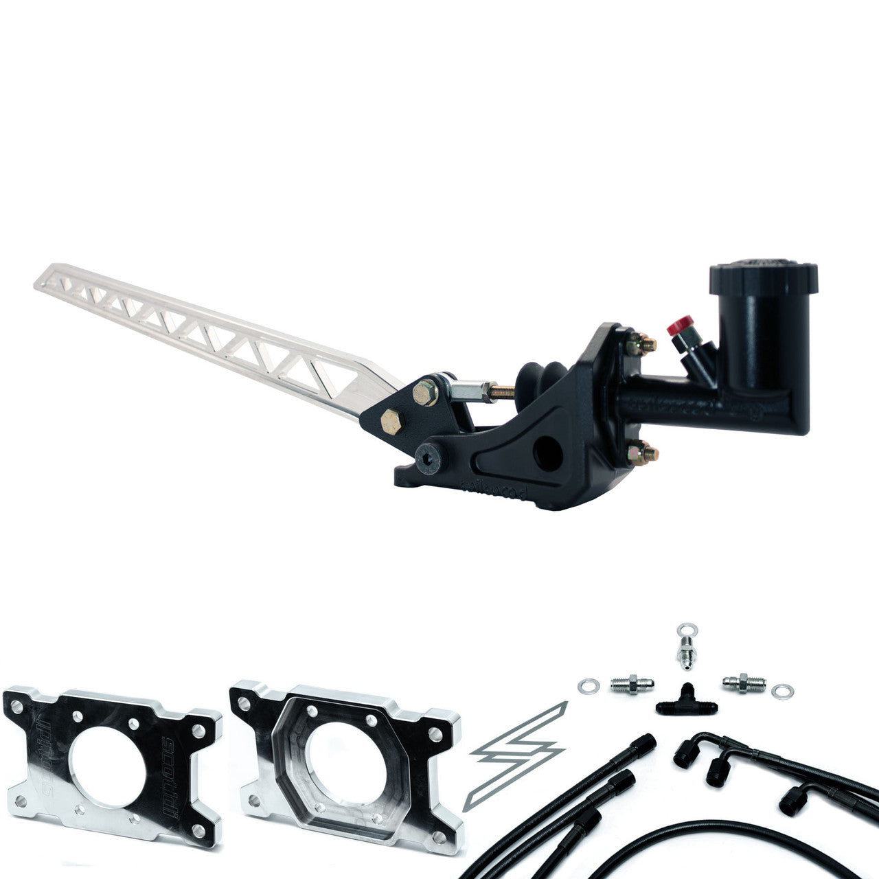 Synergy Race Development - 05-14 Mustang Upper Edge Handbrake Kit