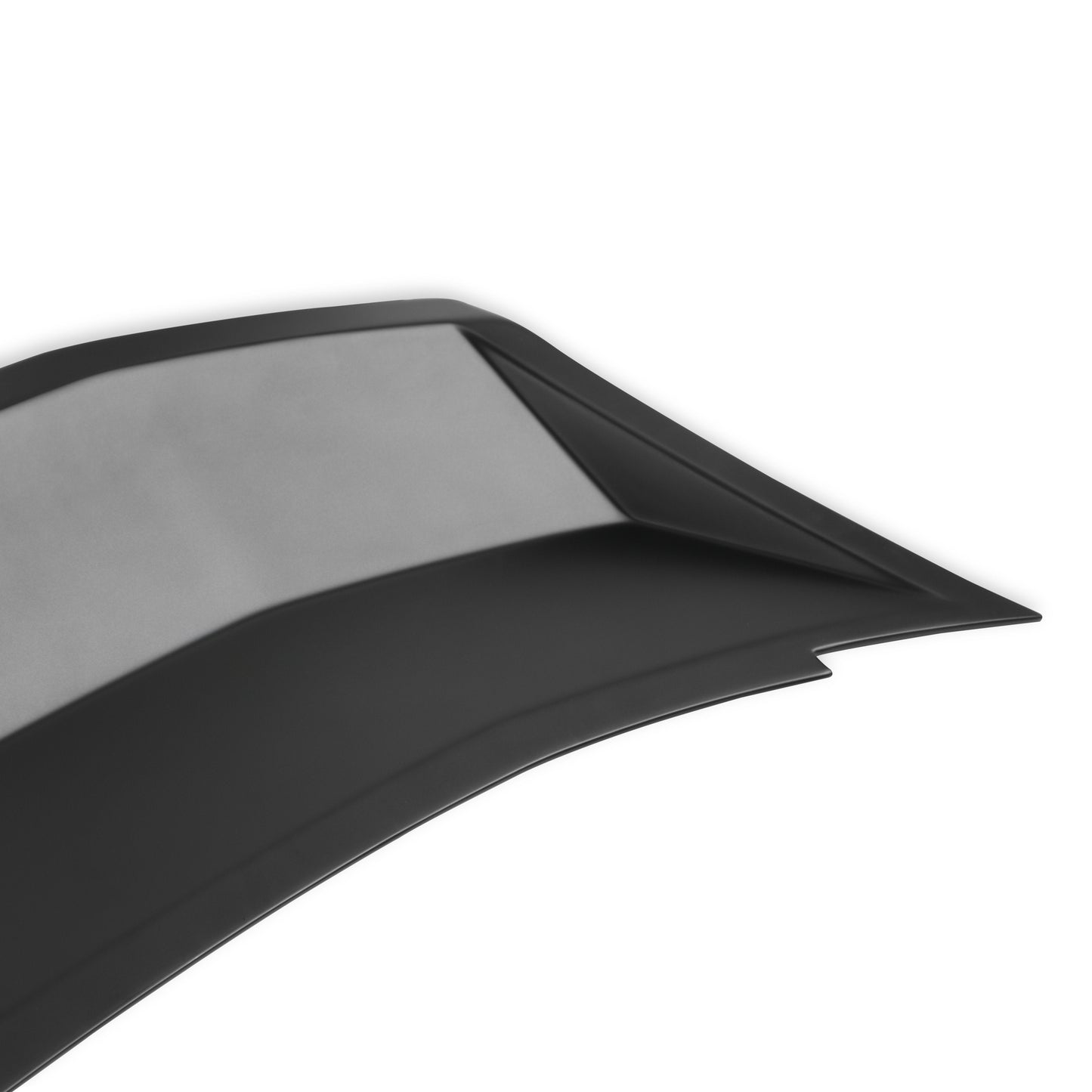 Holley - DRAKE MUSCLE CARS S197 REAR SPOILER - WICKER BILL STYLE - SATIN BLACK (DR3Z-6344210-A)