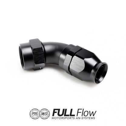 Nuke Performance - Encaixe final de mangueira de PTFE de alto fluxo 60 graus