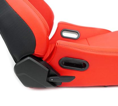 NRG - Reclinable Racing Seat Omega in Vinyl