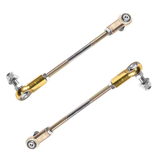 AKG Motorsport - BMW Adjustable Sway Bar Links FRONT – E28, E30 M3, E34, E36 M3, MZ3 (STB30363)