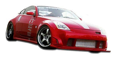 KBD - Nissan 350Z 2003-2008 ING Style Kit de cuerpo completo de poliuretano de 4 piezas (37-2140)