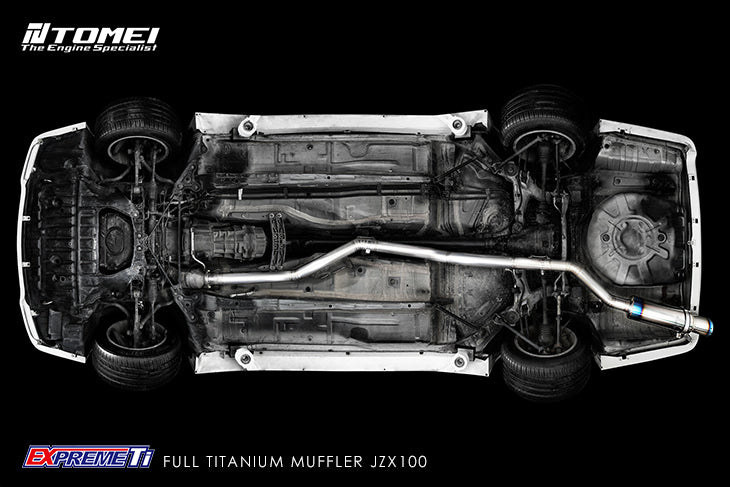 Tomei - FULL TITANIUM MUFFLER KIT EXPREME Ti JZX100 (TB6090-TY04A)