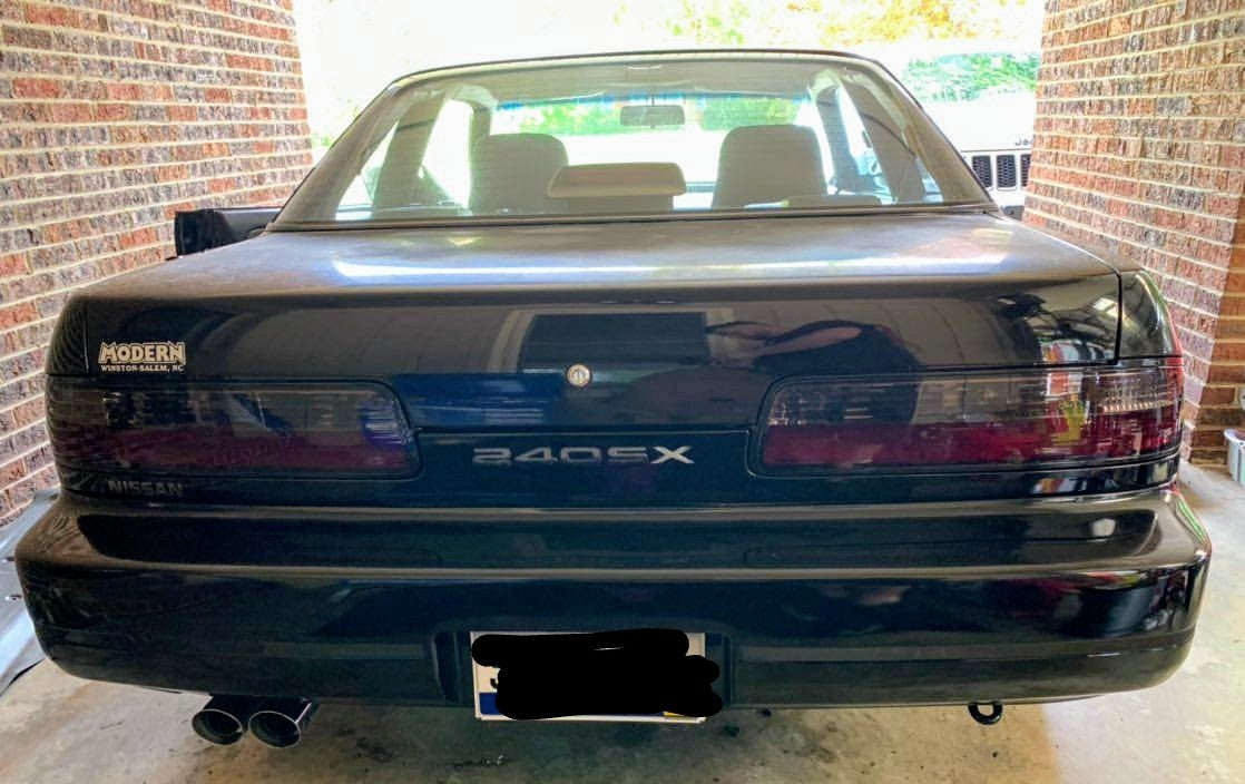 P2M - NISSAN S13 SILVIA 2PCS SMOKED REAR TAIL LIGHT KIT [LED VERSION] (P2-NPS13RTL02S-JY)