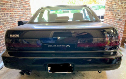 P2M - NISSAN S13 SILVIA 2PCS SMOKED REAR TAIL LIGHT KIT [LED VERSION] (P2-NPS13RTL02S-JY)