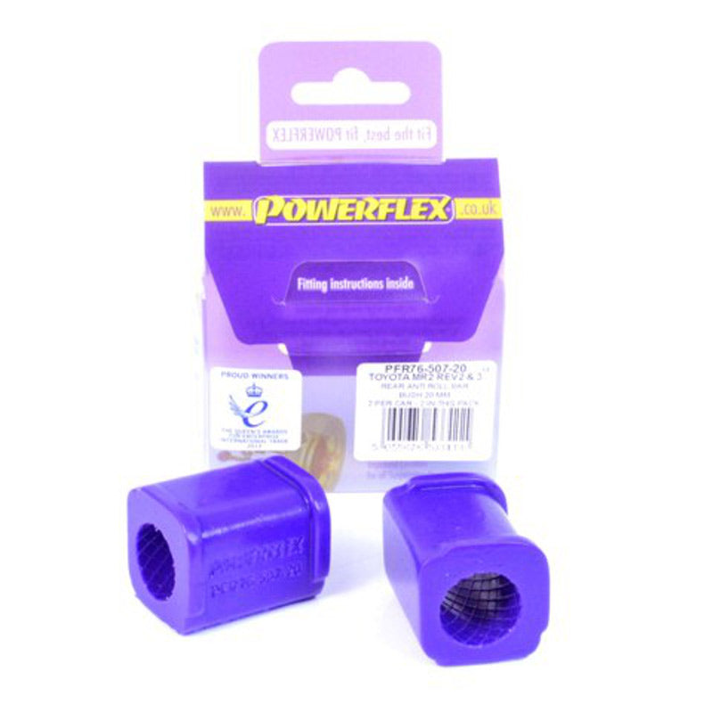 Powerflex USA - Toyota MR2 SW20 REV 2 a 5 (1991 - 1999) Bucha da barra estabilizadora traseira 20 mm 