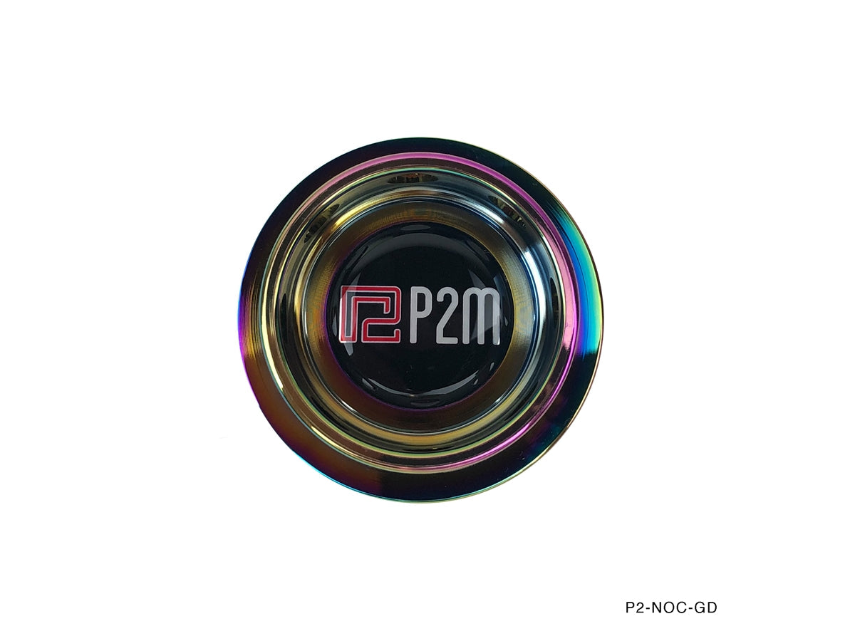 P2M - TAMPA DE ÓLEO NEO CROMADA REDONDA: TOYOTA (TIPO NÃO-CLIP) (P2-NOC003-GD)