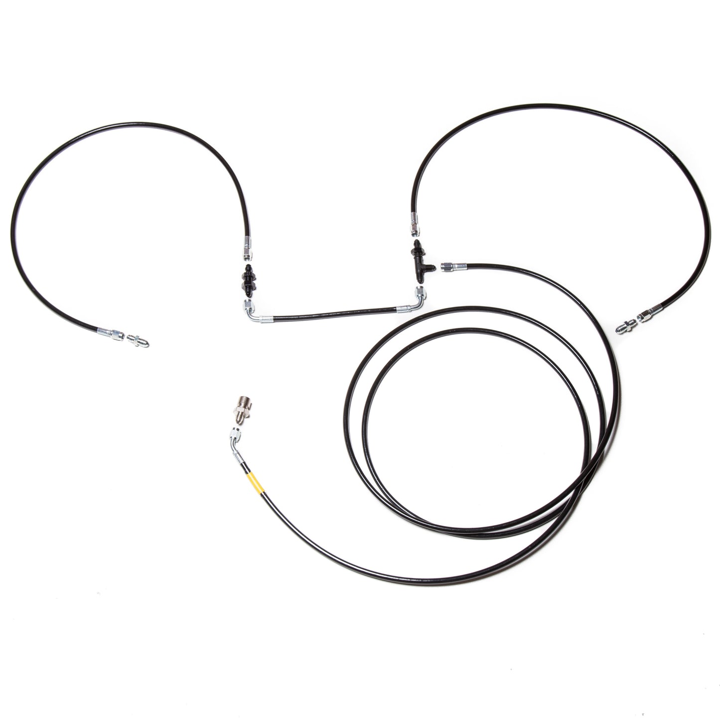 Chase Bays - Front to Rear Brake Lines & Rear Hard Line Delete - 82-91 BMW E30 (CB-E30-RLINES)