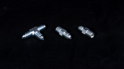 Sikky Manufacturing - S550 Mustang Pull Back Handbrake Dual Caliper Line Kit (HLK-08)
