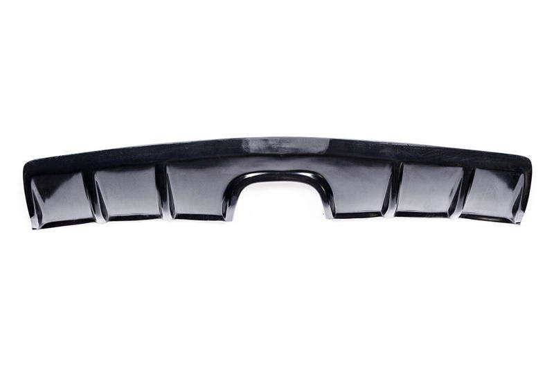 KBD - Chevrolet Camaro 2010-2013 Zin Style 1 peça Difusor de escape central de poliuretano traseiro (37-6035)