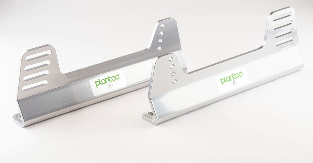 Planted Seat Bracket - ALUMINUM OFFSET UNIVERSAL SIDE MOUNT- GREY