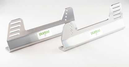 Planted Seat Bracket - ALUMINUM OFFSET UNIVERSAL SIDE MOUNT- GREY