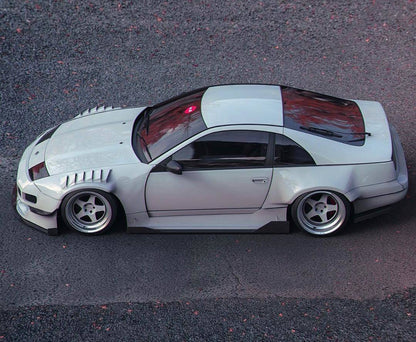 KBD - Nissan 300ZX 1990-1996 2+2 PMZ-K V2 2 peças para-lamas traseiros de poliuretano e complementos (37-6114)