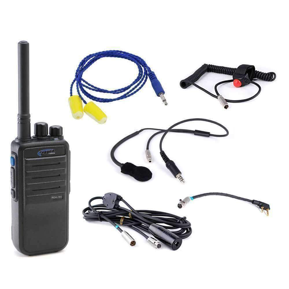 Rugged Radios - The Driver - Digital IMSA 4C Racing Kit with RDH Digital Handheld Radio