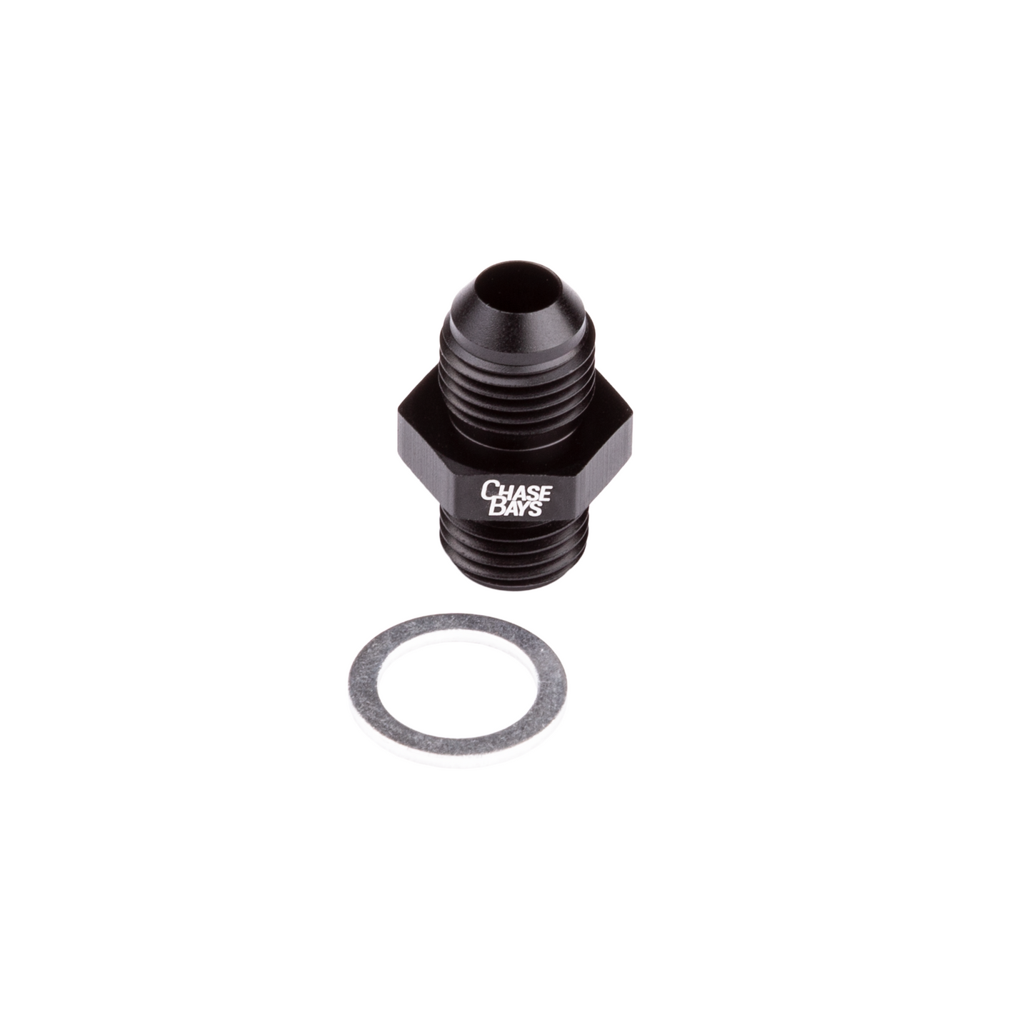 Chase Bays - 14x1.5 to 6AN Adapter w/ Aluminum Crush Washer (CB-M14CRUSH)