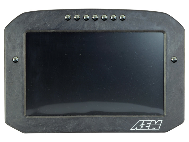 AEM - Visor de painel digital CD-7 Carbon Flush