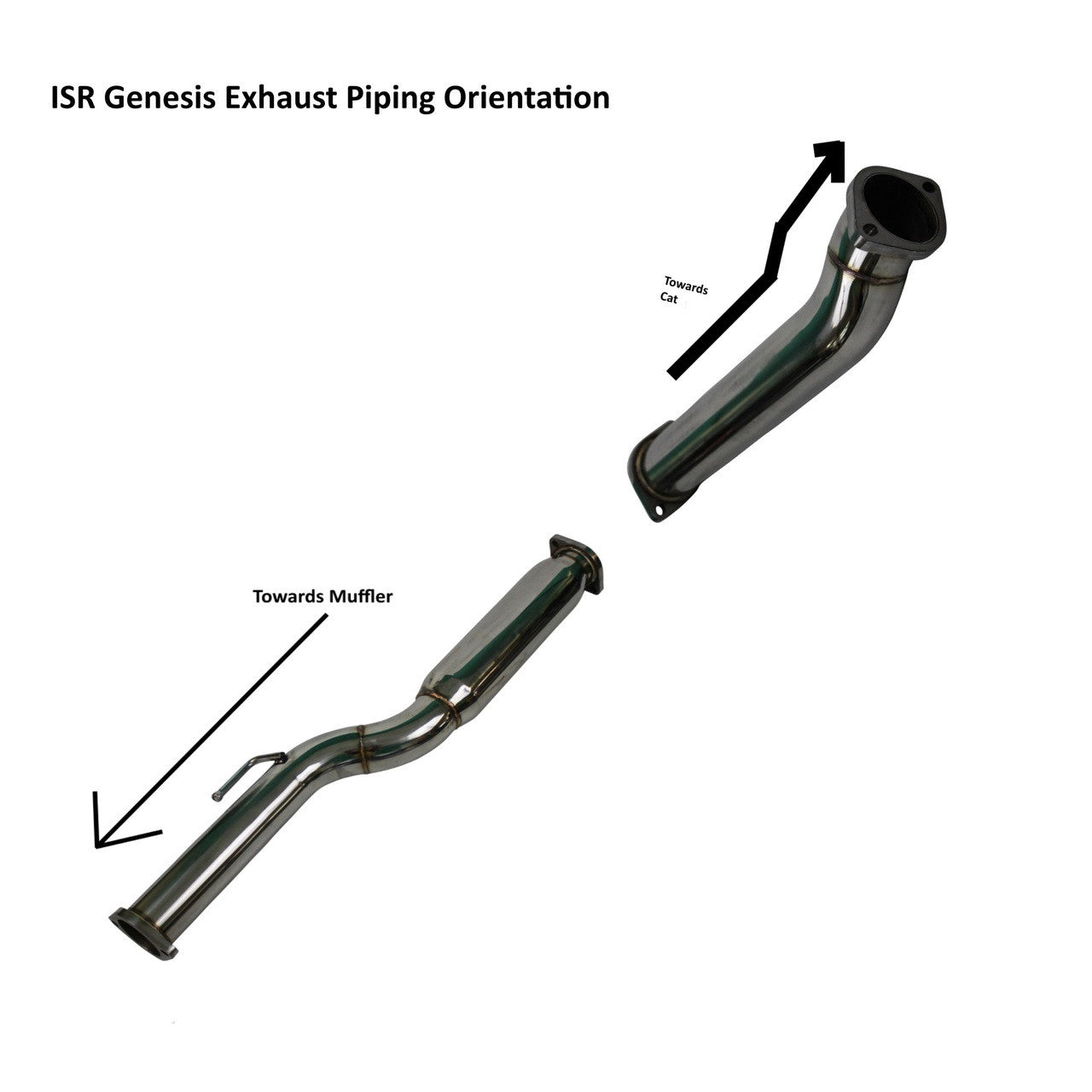 ISR Performance - Street Exhaust - Hyundai Genesis Coupe 2.0T 09+(IS-ST-GEN20)