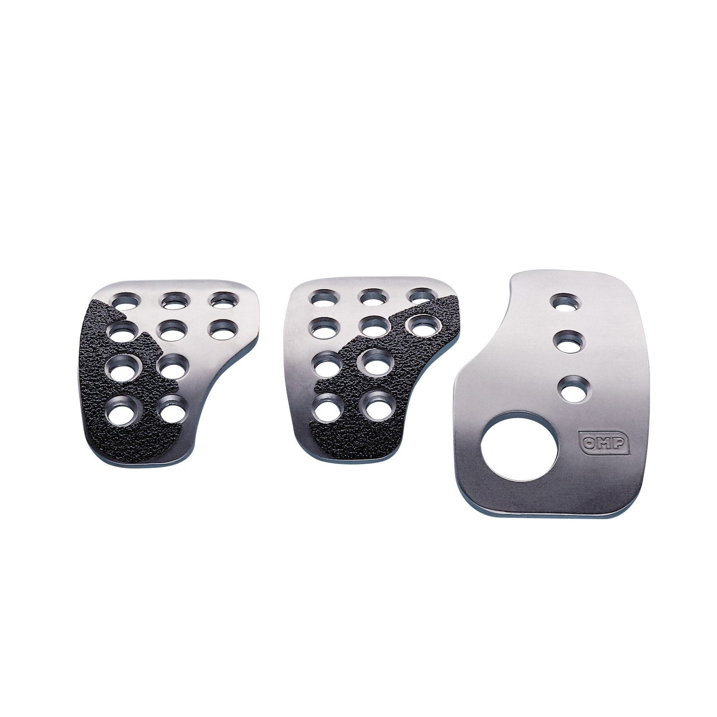 OMP - SET 3 RACING PEDALS SILVER (OA/1040)