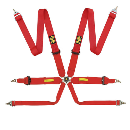 OMP - SAFETY HARNESS IN POLYESTER FABRIC FOR SALOON CARS TECNICA 3 (DA0203L)