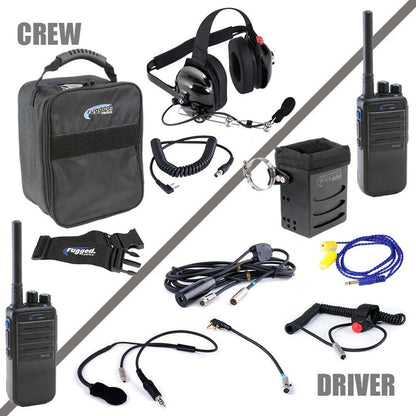 Rugged Radios - Complete Team - Digital IMSA 4C Racing System with RDH Professional Handheld Radios