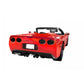 KBD - Chevrolet Corvette C5 1997-2004 Stealth Style 1 Piece Polyurethane Rear Diffuser (37-6048)