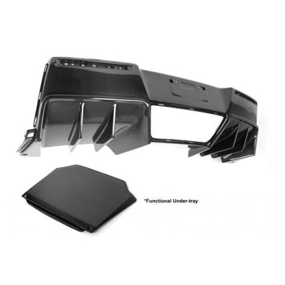 APR Performance - Chevrolet Corvette C7 Z06 Rear Diffuser 2014-Up With Under-Tray Version 2 (AB-277030)