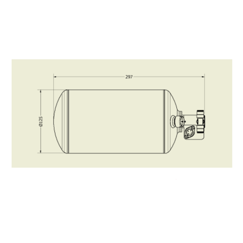 Lifeline USA - Zero 360 FIA 3.0kg Novec 1230 Stored Pressure Electric System