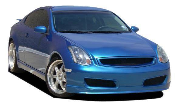 KBD - Infiniti G35 2DR Coupe 2003-2007 Nismo Style 1 Piece Polyurethane Front Bumper (37-2213)