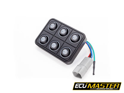 ECU MASTER - CAN KEYBOARD - 6 POSITION