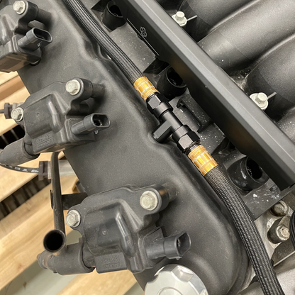 Chase Bays - Oil Catch Can Kit for GM LS2 / LS3 / LS7 (CB-LS-OILCATCH2)